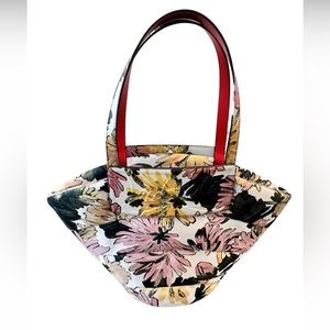 CHRISTIAN LOUBOUTIN Loubishore Floral-Embroidered Tote Bag
